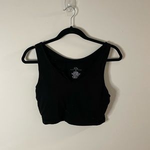 Klassy Network cropped tank